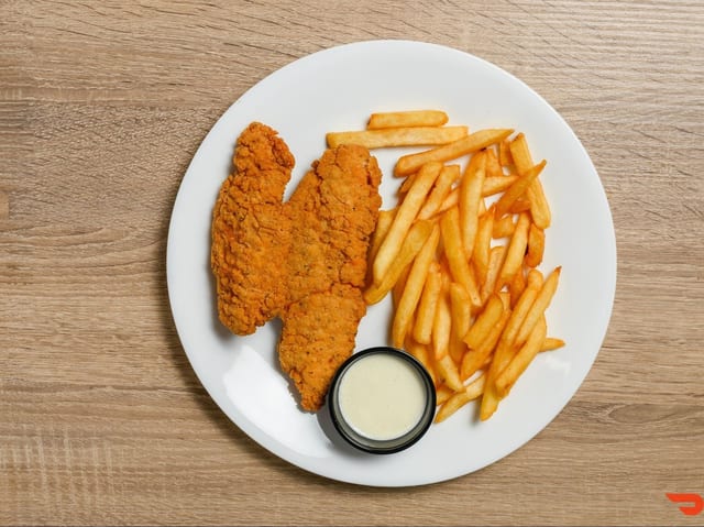 Kidz Chicken Strip Combo.