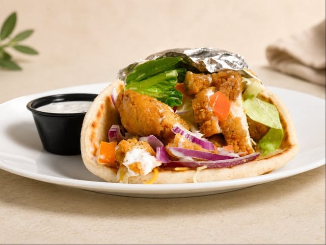 Crispy Chicken Pita.
