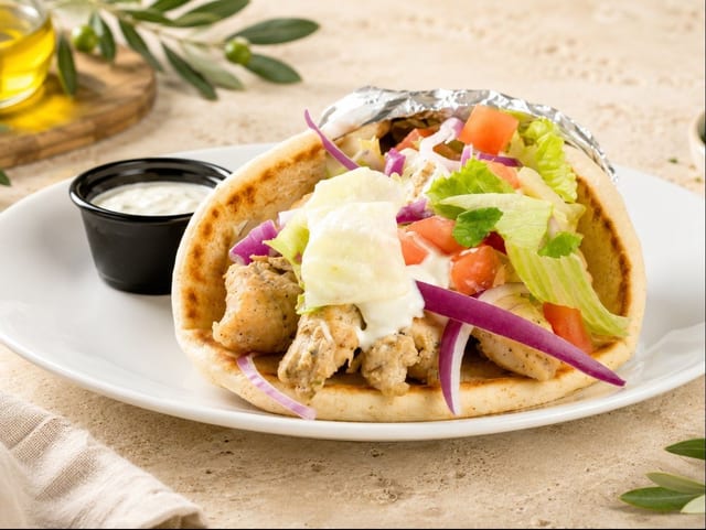 Grilled Chicken Pita.