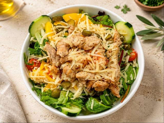 Chicken Kabob Bowl.