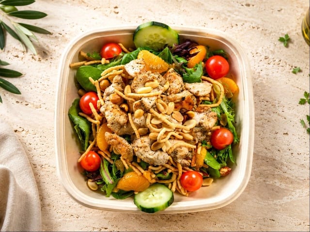 Crispy Chicken Salad.